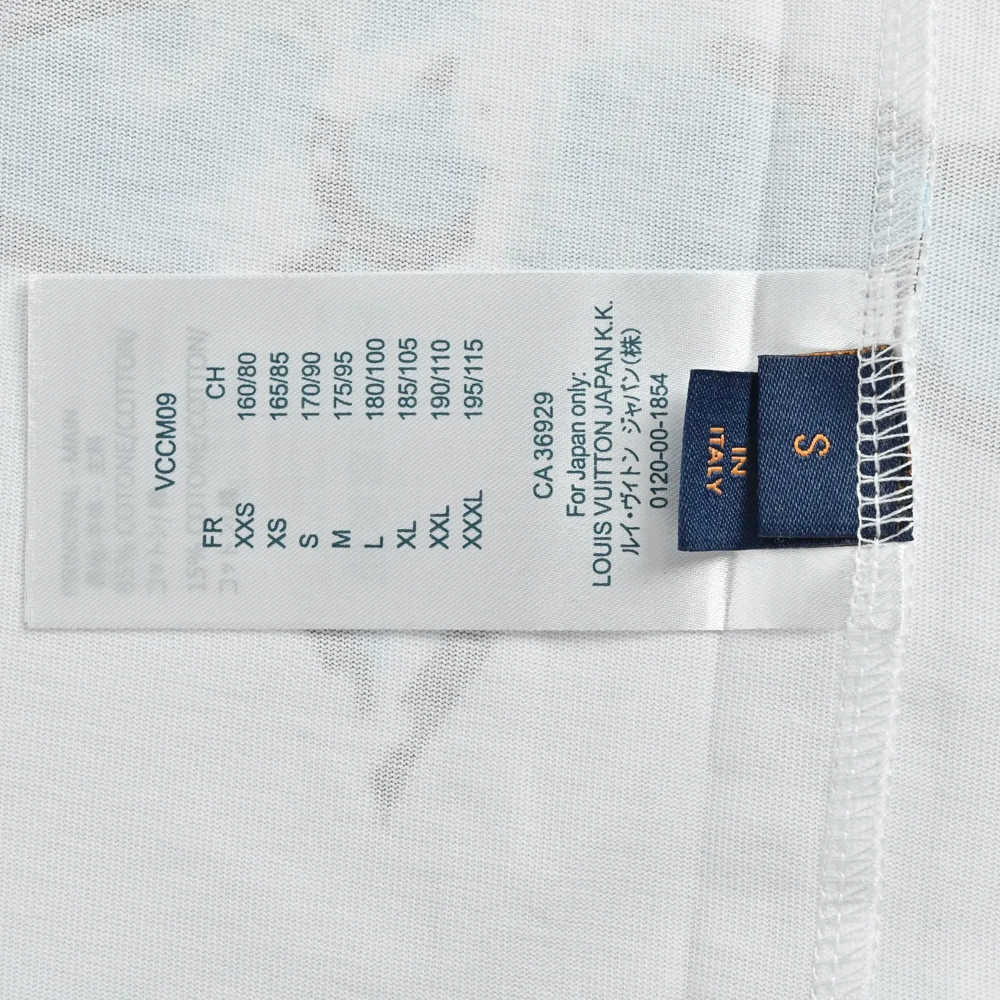 Louis Vuitton/Louis Vuitton all-over mottled presbyopia printed short-sleeves